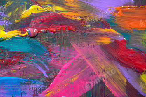 Preview: Abstract Art Background. Hand-Painted