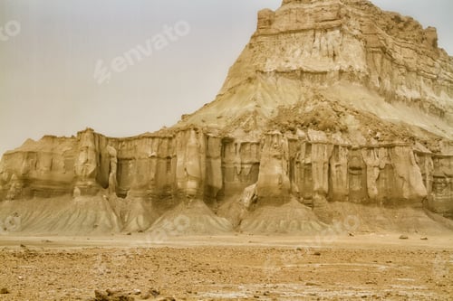 Preview: Chahkooh Stars Valley. Qeshm Island, Iran. Photography Taken During Gentle Sandstorm.