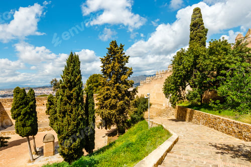 Preview: Gibralfaro Castle (Alcazaba De Malaga) In Malaga, Costa Del Sol, Spain