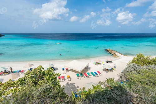Preview: Portomari Beach Views Around The Small Caribbean Island Of Curacao