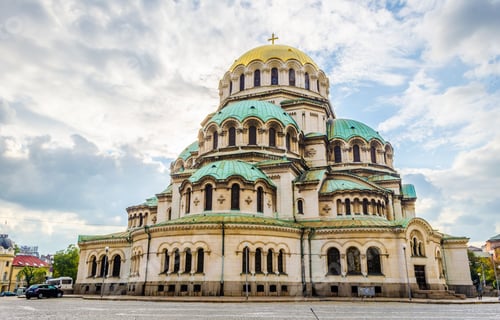 Preview: View Of The Alexander Nevski Cathedral In Sofia, Bulgaria.