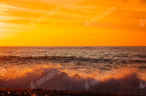 Preview: Golden Sunset Over The Black Sea.