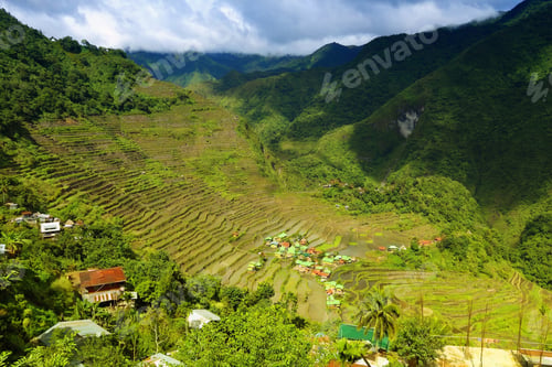 Preview: Philippines Rice Terraces. Batad, Philippines.