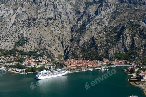 Preview: Beautiful View To Kotor Bay From Hill