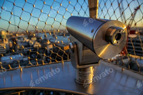 Preview: Telescope At Top Of The Monument Near London Bridge