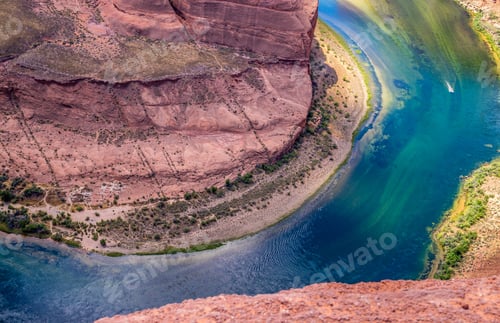 Preview: Rapid Flow Of The Colorado River On The Bottom Of The Grand Canyon
