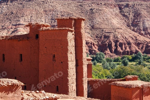 Preview: The Atlas Mountains Near Kasbah Ait Ben Haddou, Morocco