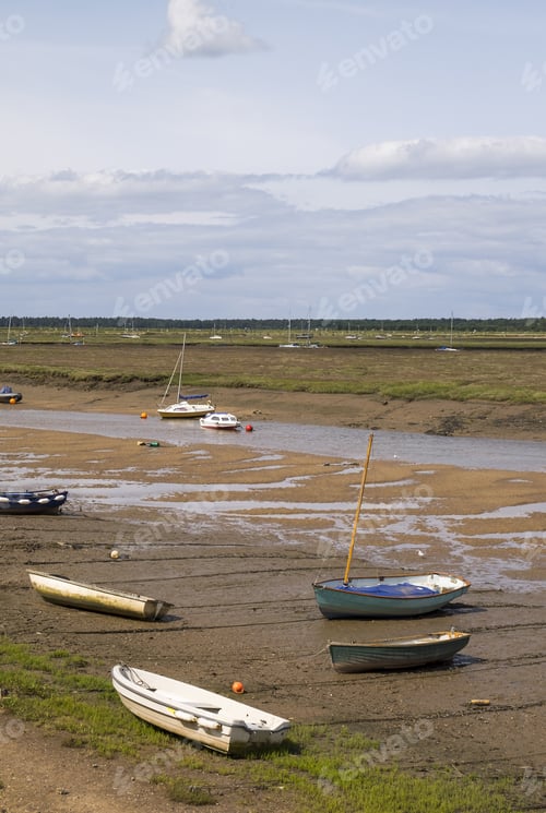 Preview: Wells Next The Sea At Low Tide