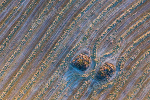 Preview: Aerial View Of The Agricultural Landscape In Villatomil Village Of Medina De Pomar Municipality In