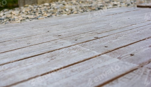 Preview: Texture Of The Painted Shabby Wooden Flooring Made Of Boards, Grunge Background