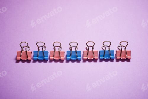 Preview: Clamps On A Violet Table
