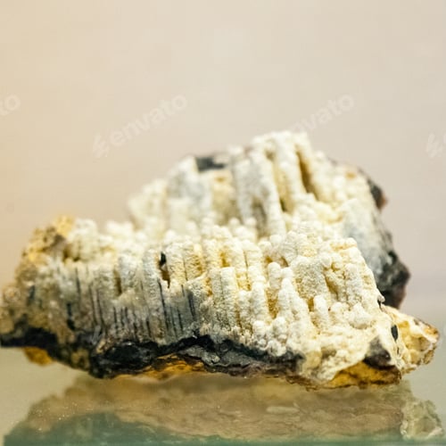 Preview: Beautiful Crystals, Minerals And Stones - Colors And Textures. Image Has Grain Texture Visible On