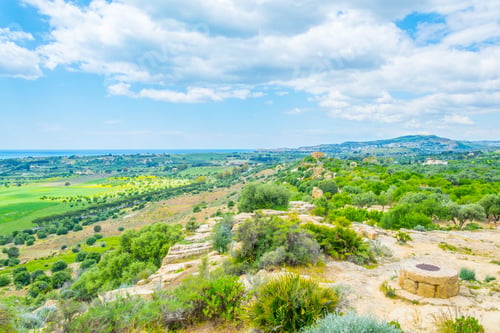 Preview: View Of The Concordia Temple In The Valley Of Temples Near Agrigento In Sicily, Italy