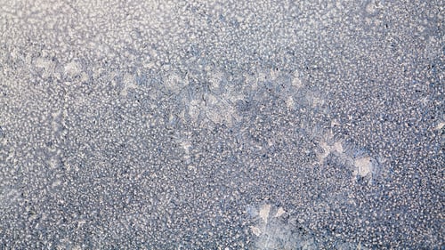 Preview: Ice Flowers On Glass - Texture And Background