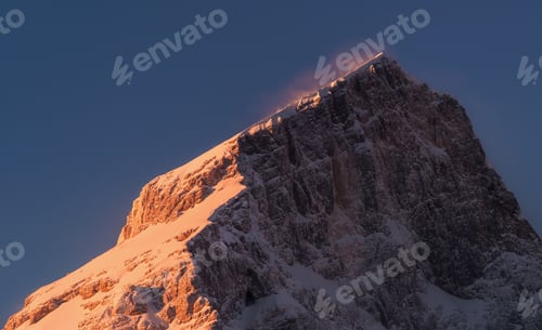 Preview: Mountain Scenery In The Julian Alps In Winter