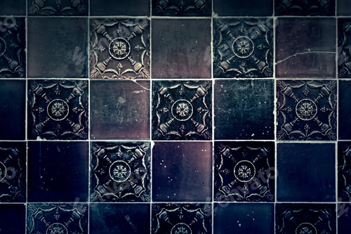 Preview: Typical Decorative Tiles, Antique Tiles Detail Lisbon, Art And Decoration