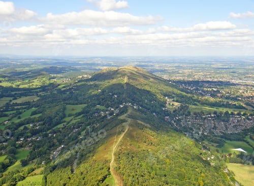 Preview: Malvern Hills From A Paraglider