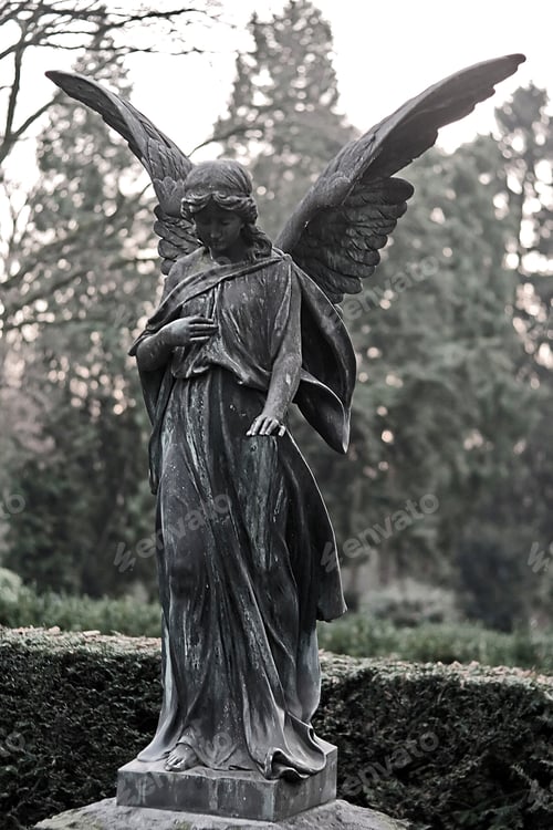 Preview: Sculpture Of Ancient Angel