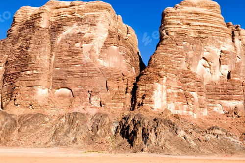 Preview: Wadi Rum Know As Valley Of The Moon, Jordan, Middle East. The Desert Was Used As Filming Location
