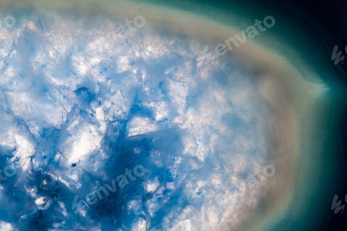 Preview: Agate And Quartz Slice - Beautiful Texture
