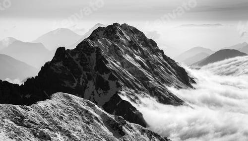 Preview: Foggy Day At The Top Of The Mountain