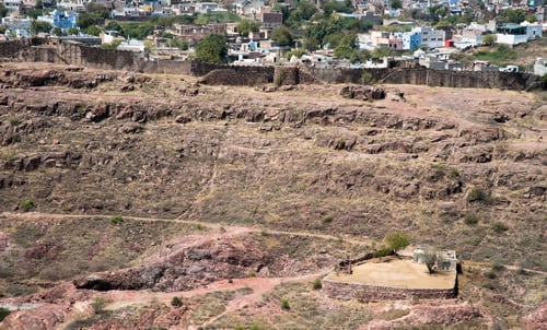 Preview: Small House At The Desert Of Jodhpur, The Blue City Of Rajasthan, India