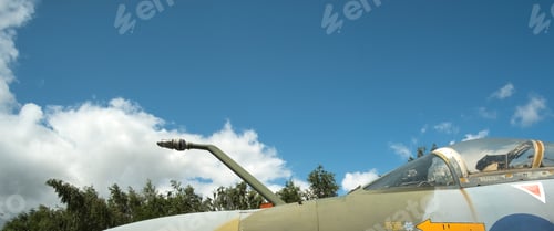 Preview: Jet Aircraft Blue Sky Background