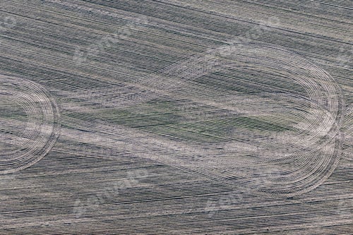 Preview: Aerial View Over The Rural Fields In Autumn