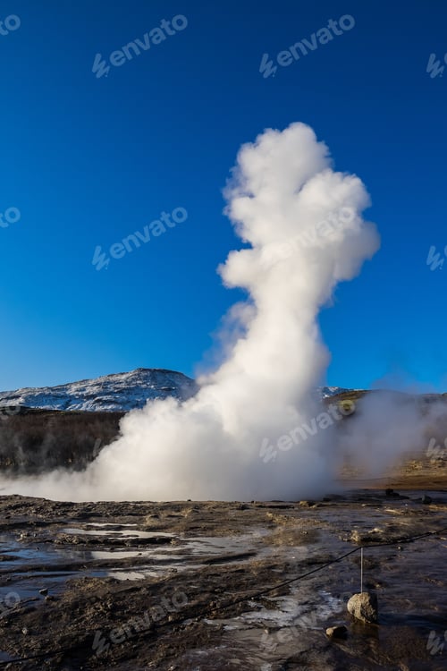 Preview: The Powerful Strokkur In Iceland.
