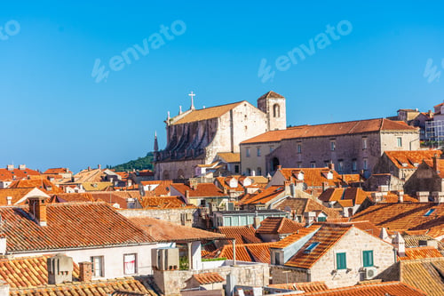 Preview: Landscape Of The Roofs Of Dubrovnik Old Town, Croatia