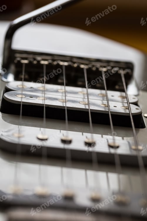 Preview: Close Up Of Electric Guitar Element