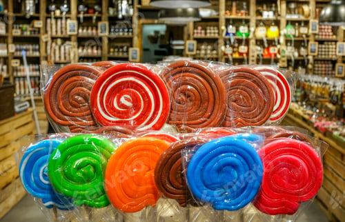 Preview: Colorful Display Of Market Shop In Paris.