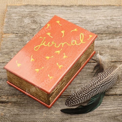 Preview: Painted, Wooden Small Boxes For Multiple Purposes And Jewels On A Wooden Surface
