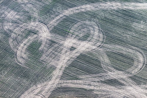 Preview: Aerial View Over The Rural Fields In Autumn