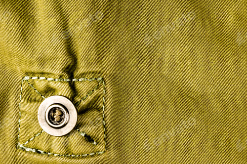 Preview: Clothing Items Stonewashed Cotton Fabric Texture With Seams, Clasps, Buttons And Rivets, Macro