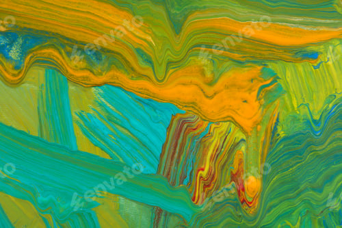 Preview: Abstract Art. Hand-Painted Background. Self Made.