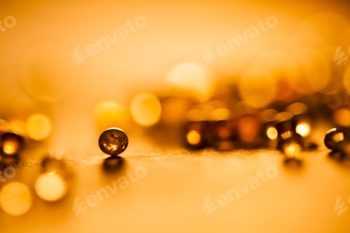 Preview: Small Balls Abstract With Bokeh