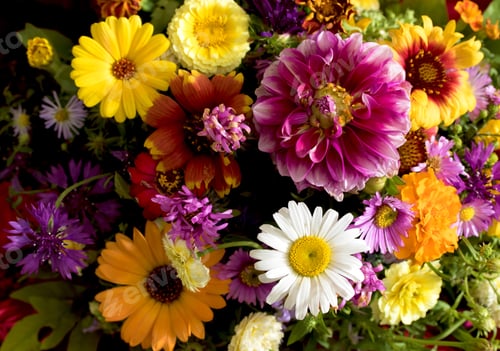 Preview: Bouquet Of Autumn Flowers