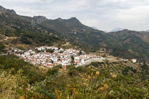 Preview: Village Of Benadalid, Serrania De Ronda, Malaga, Andalusia, Spain