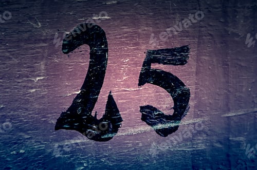 Preview: Number Twenty-Five Of Information And Indication, Odd Number Detail, Address