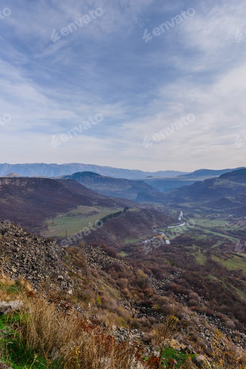 Preview: Above View Of Dzoraget River'S Gorge, Armenia