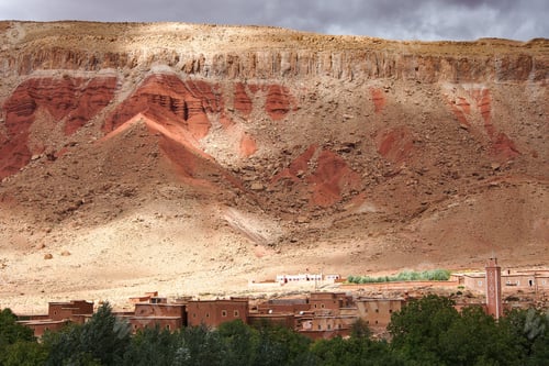 Preview: The Beautiful Rose Valley ( Vallee Des Roses ), Near Ouarzazate, Morocco