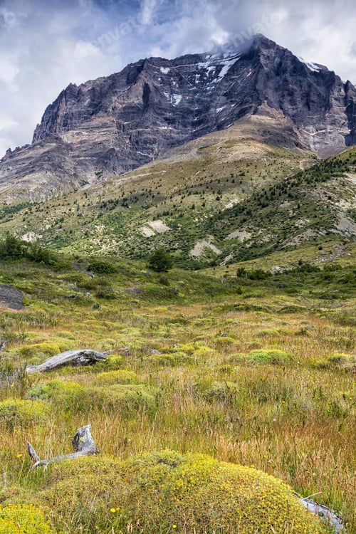 Preview: Panorama Of Chilean Torres Del Paine National Park
