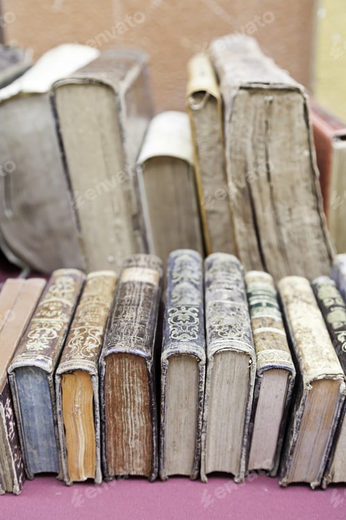 Preview: Old Books, Detail Some Old Books To Read, Art And History Of Literature