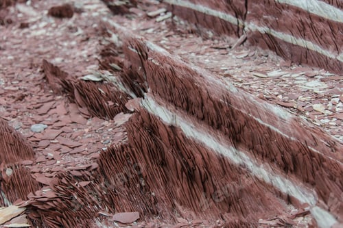 Preview: Colourful Rocks In East Greenland Close Up. Rock Texture.