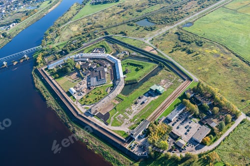 Preview: Aerial View Over The Daugavpils City (Latvia)