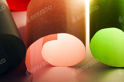 Preview: Macro, Abstract, Background Picture Of A Paper Spiral On Paper Background