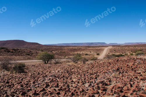 Preview: Landscape View Of Onyuva In Namibias Kunene Region.