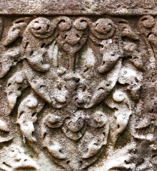 Preview: Art Of Ancient Hindu God Stone Background, Detail Of The Architecture In Bantey Srei Temple In The
