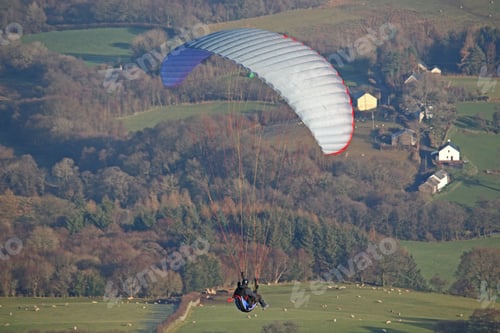 Preview: Paraglider In The Brecon Beacons